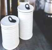 Ceramic kitchen storage jars